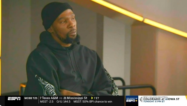  還打多久退役？KD：目前無法預測終點 可能會發(fā)生也可能不會