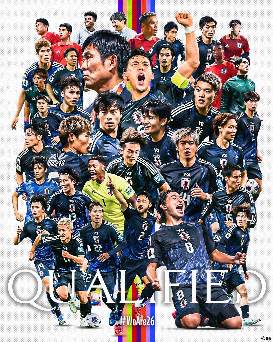  斷層領(lǐng)先！日本7輪6勝1平提前晉級世界杯，全球除東道主外首隊！