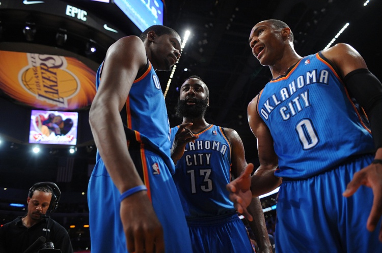  雷霆三少得分全部進入歷史前20！他們是NBA歷史最大的如果嗎？